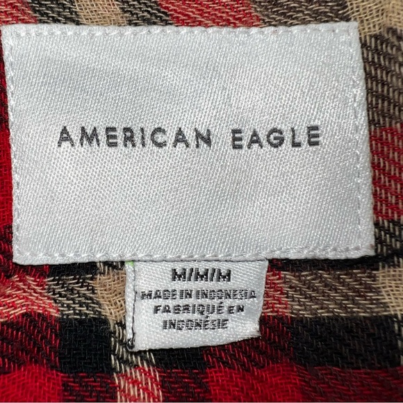 American Eagle, oversized flannel size medium - Picture 7 of 7